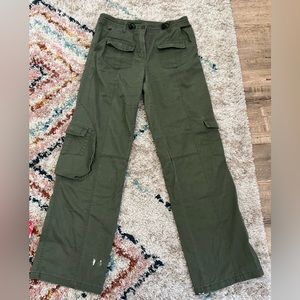 Brandy Cargo Pants, dark green